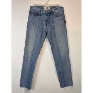 BDG Urban Outfitters Dad Jeans 29 Slim Tapered Raw Hem High Rise Women's